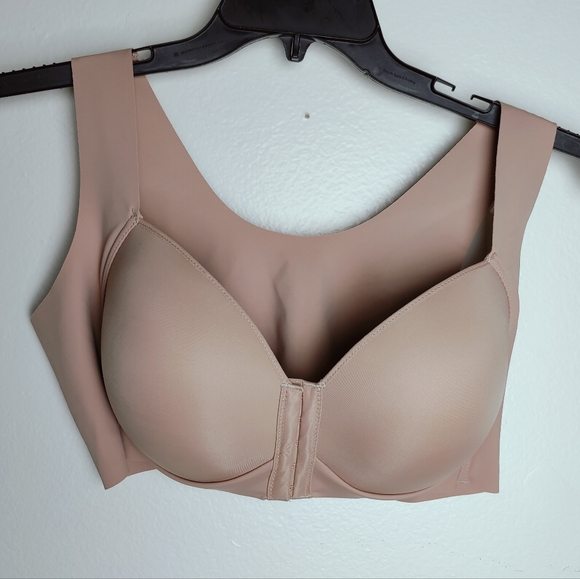 NWT FallSweet No Wire Front Close Extra Back Support Smoothing Bra, Sz 2XL - Picture 9 of 14